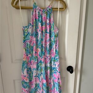 Lilly Pulitzer Pink and Blue Romper / Dress